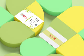 create a professional business card design for your company