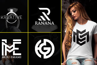 luxury modern fashion, beauty, boutique, streetwear logo design