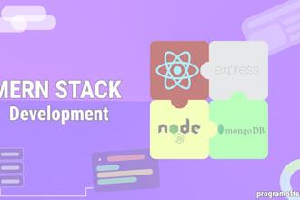 build, fix, or debug your mern stack application professionally
