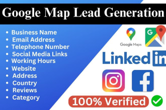 do google maps data scraping verified business leads