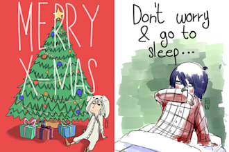 draw a greeting card for any occasion