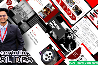 create modern, professional and creative powerpoint slides