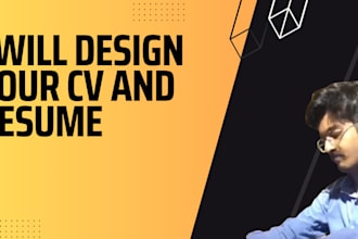 design your cv and resume