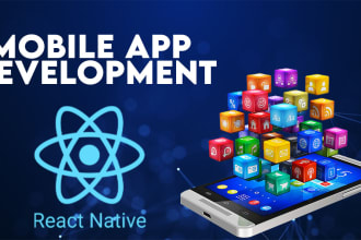 develop android and ios application using react native