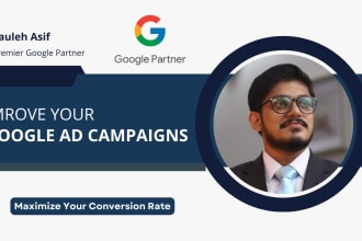 do in depth analysis and audit for your google ads account