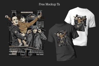 make hooligans ultras casual tshirt design