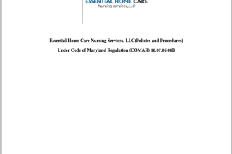 write policy and procedure for your organization