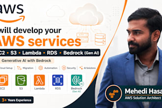 deploy and optimize your web app on AWS services