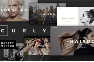 design hairdressers, hair salons website
