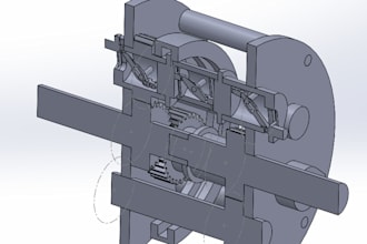 make 3d mechanical design and solve your problem in 3d mechanical