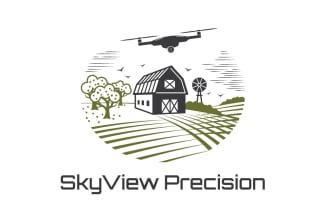 design amazing photography drone logo with with new concepts