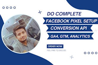fix or setup meta ads account, pixel, and advanced capi for tracking