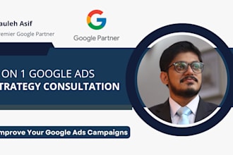 do 1 on 1 strategy consultation for google ads campaigns