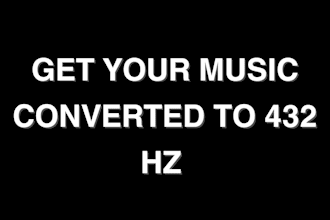 convert audio from 440 to 432hz for your listening pleasure