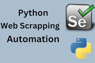 create selenium bots, browser automation, and scrapers