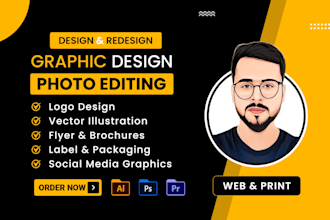 do graphic design, vector logo, image trace illustration product label packaging