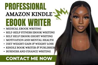 be ebook ghostwriter, amazon kindle, ebook writer, ebook writing, ghostwriting