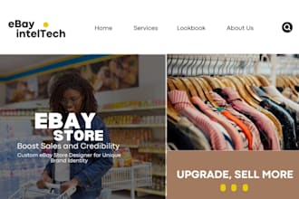 design ebay store, ebay listing template, ebay shop design