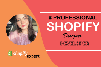 build, design shopify website, ecommerce store, branded shopify store, redesign