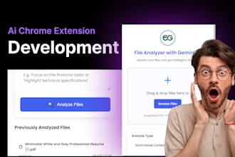 create a react chrome extension for you