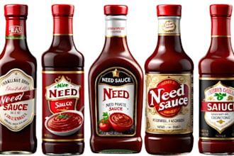 do label for sauce, spice, salsa, rub, dips, piklis, seasoning, pepper, jar,jam