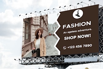create unique billboards, banners and signage design