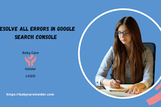 resolve all errors in google search console