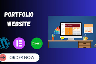 design a stunning and responsive wordpress portfolio website
