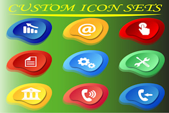 create a lasting impression with unique icons fast delivery of custom icon sets