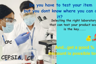 provide you CPC and test report for amazon approval