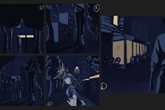 draw vivid and captivating storyboards for your animation