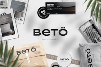 design a trendy modern minimalist logo and clean branding
