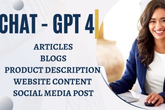 use chat gpt 4 to write quality content