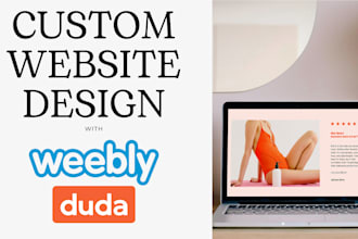 do your duda website design or weebly website design