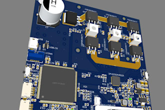 develop embedded system pcb and firmware