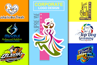 design modern professional logo for your brand in 24 hours