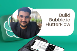 build web, mobile apps bubble io, flutterflow chatgpt