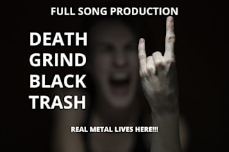 create a professional metal song with mixing and mastering