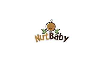 design elegant and flawless nut baby logo