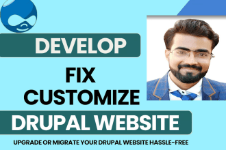 do drupal website or fix and update, modules and themes upgrade or migrate