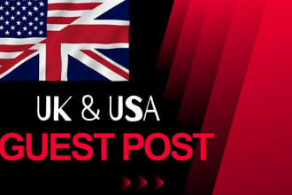 publish UK guest post, USA guest post with authority backlinks