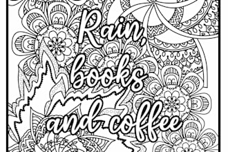 create never used unique mandala  coloring book pages