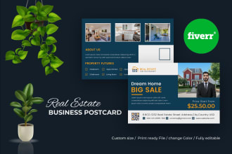 design  promotional postcard,flyer,leaflet,direct eddm 24 hrs