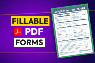create fillable pdf forms or convert to editable, pdf fillable form