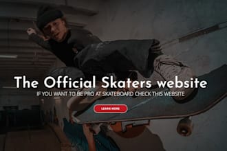 create a modern animated website
