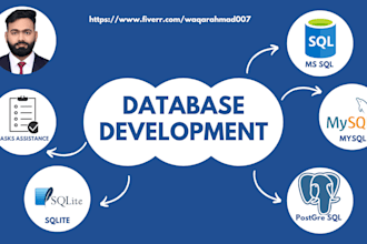 create database projects, sql queries and applications
