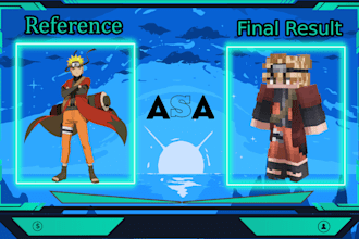create unique minecraft custom skins just for you