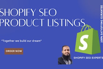 do shopify SEO product listings