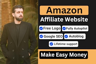 create autopilot amazon affiliate website for money making