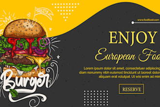 create a creative web banner